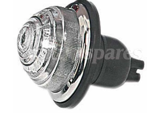 INDICATOR & SIDE LAMP WITH CLEAR GLASS LENS 1B9100