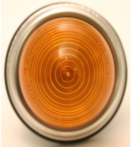 EARLY MINI INDICATOR LAMP ORANGE PLASTIC LENS CHM13