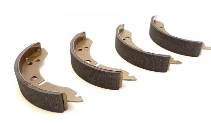 MORRIS MINOR Front Brake Shoes (Set 4) 1948-1962 7" Diameter (AJA 5085)