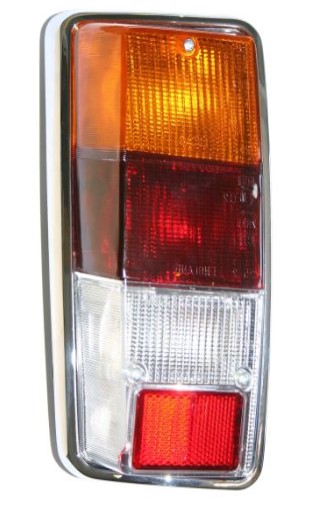 REAR LAMP WITH REVERSE LENS L/H-GENUINE XFB101210